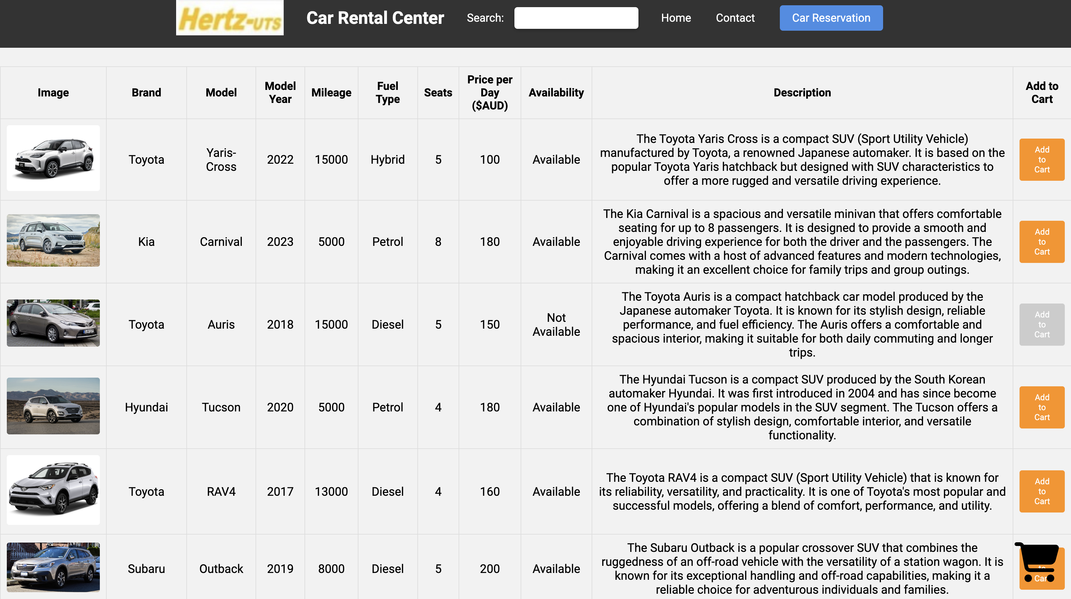 Car Rental Image